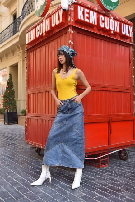 Blusa Canelada Bege Manga Longa